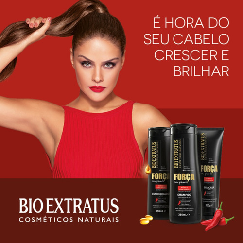 Kit Força Pimenta 7 Itens Shp Cond Másc Final Loção Dose Sup