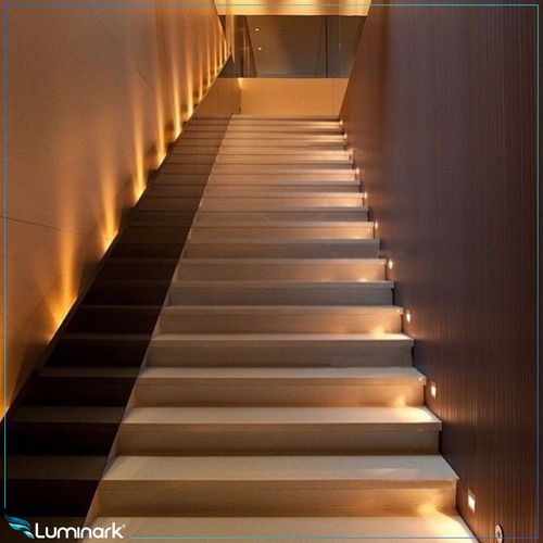Imagem 5 de 6 de Balizador Led 3w Parede Embutir Escada Luminária Bivolt Ip65