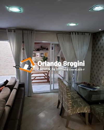 Imagem 24 de 30 de Casa Em Condomínio Fechado Demarchi - São Bernardo Do Campo 3 Dormitórios Sendo 1 Suíte, 3 Salas, 3 Banheiros, 2 Vagas 120,00 M² De Área Construída. - Cf436 - 70138253