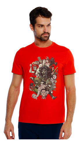 Playera 13 Fantasmas Ghosts Horror Diseño 01 Playeras Beloma