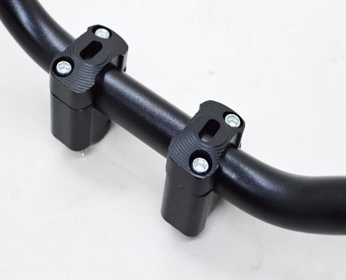 Imagem 1 de 4 de Guidão Moto 28mm Fat Bar Com Adaptador Várias Cor