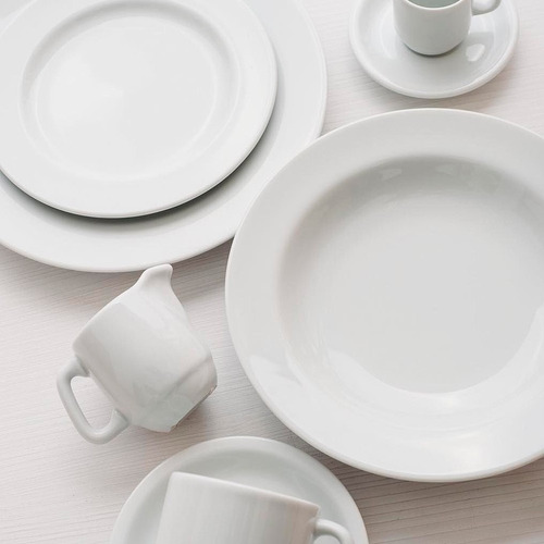 Jogo Jantar C Bowl 20 Peças Porcelana Schmidt Cilíndrica 2a