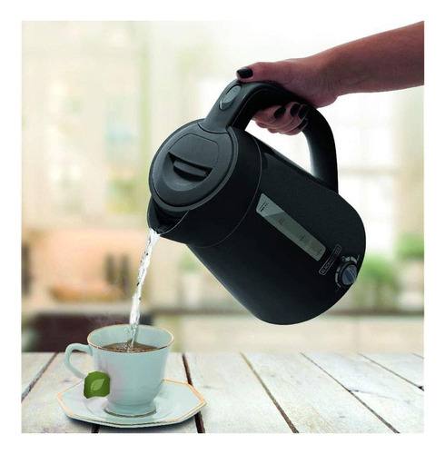 Chaleira elétrica Black+Decker K2200 preta 110V 2L