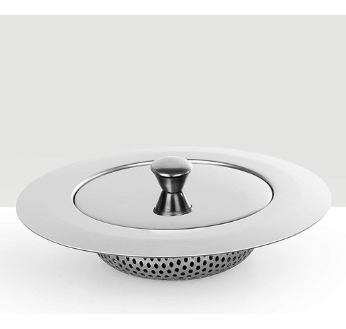 S Colador De Fregadero De Acero Inoxidable Con Tapa,