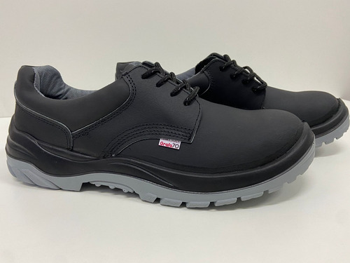 Zapato Grafa 70 Modelo 103 Color Negro Con Puntera Negro 45 Ar