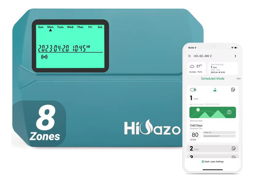 Controlador De Riego Wifi 8 Zonas