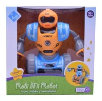 Comprar Robot Arrastre Con Movimiento Luz Sonido Para Los Mas Chicos