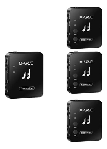 Kit Sistema De Retorno In Ear Wireless M-vave Wp-10 - Ac2838