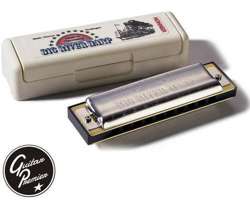 Armonica Hohner Diatonica Big River Harp +estuche +lecciones