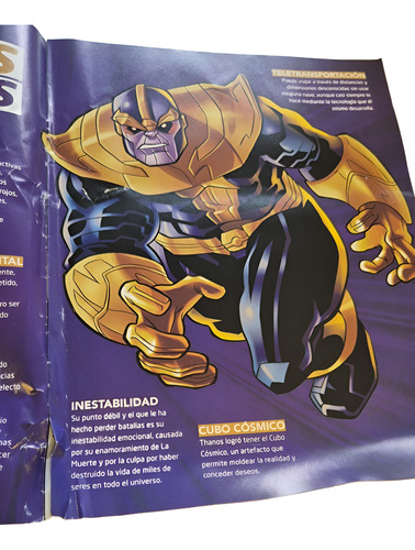 Coleccion Héroes Y Villanos: Thanos, De Marvel.
