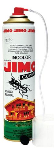 Mata Cupim Formiga Jimo Gimo Rapido Mata Tudo Aerosol 400ml