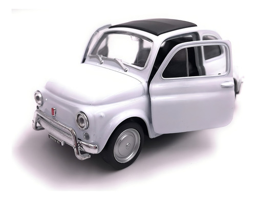 Welly 1:34 Fiat Nuova 500 Blanco 43606cw