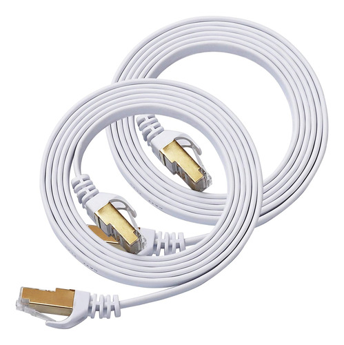 Cable Ethernet Cat 8 10 Pies Paquete De 2 Cable De Internet 