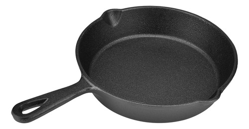 Sartén De Hierro Fundido Vintage Para Freír, Quemada, Antiad