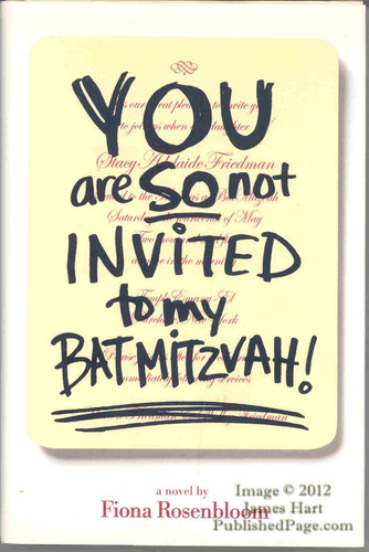 Libro: You Are So Not Invited To My Bat Mitzvah!