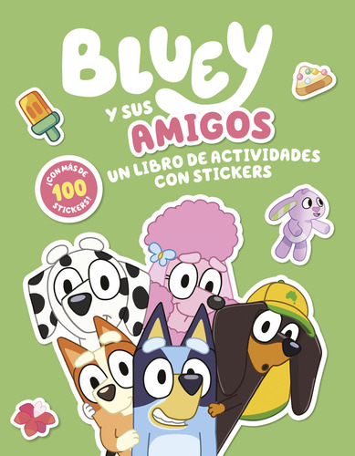 Bluey y sus Amigos un Libro de Actividades con Stickers de Ladybird Books Editorial Altea Tapa Dura en Español 2024