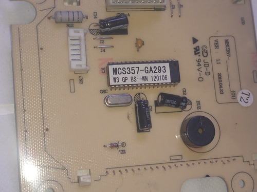 Display Con Tarjeta Microondas Wm2411d Msc357 (Usado)