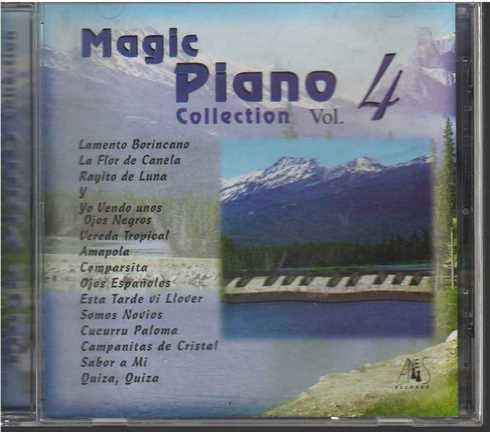 Cd - Magic Piano Vol. 4 / Varios - Original Y Sellado