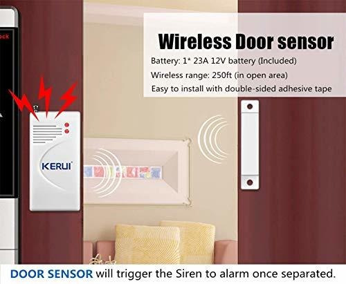 Sistema De Alarma De Seguridad Kerui, Independiente, Mejorad