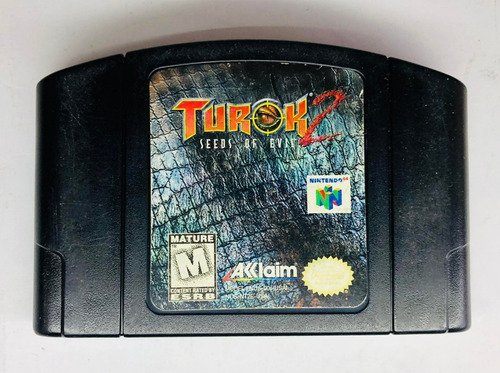 Turok 2 Seeds Of Evil Nintendo 64 1998 B Rtrmx Vj