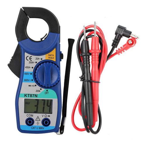 Medidor De Braçadeira Kt87n 600v/450v Dc/ac Digital 20-400a