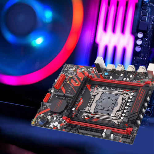 Placa Base X99 Lga 2011 V3 Con Tarjeta Lan Gigabit Rtl8111g