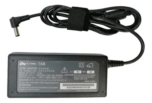Cargador Para Toshiba Punta Tbs. 19v, 1.58a Punta 5.5*2.5mm