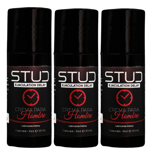 3 Semental Retardante Lubricante Sexual Hombres - Placer Max