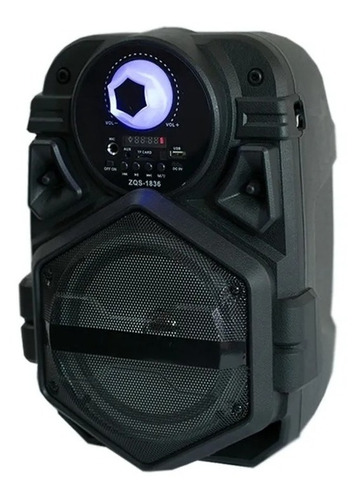 Parlante Portatil Suono Bluetooth Led Radio Sd Usb Colores