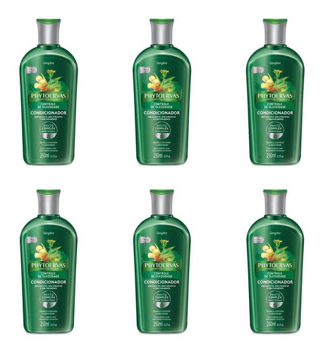 Imagem 1 de 1 de Phytoervas Controle De Oleosidade Shampoo 250ml (kit C/06)