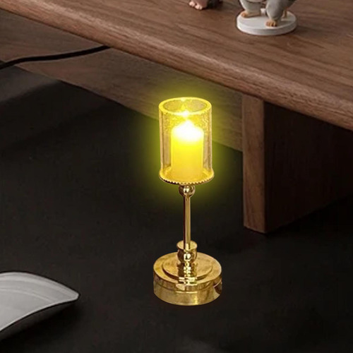 Lámpara En Miniatura, Modelo De Lámpara De Escritorio, Lámpa