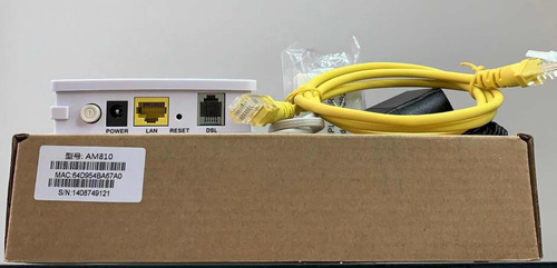 Imagen 2 de 2 de Módem Adsl Am810 Aba 100mbps Somos Tienda Física
