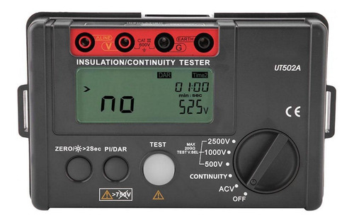 Ut502a Auto Rango De Aislamiento Resistencia Volt Probador M