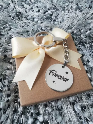 Llavero Personalizado Grabado Láser Frases Decorativas