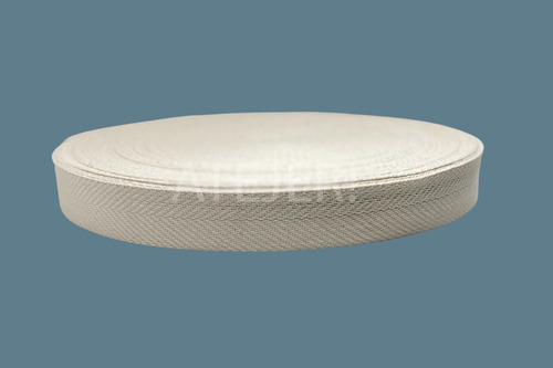Imagen 9 de 9 de Cinta Mochilera De Algodón 40mm X 50 Mts Color Crudo