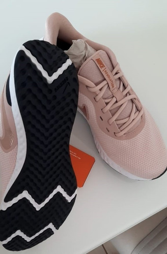 Tenis Nike Revolution 5 - Rosa/dourado - Super Oferta