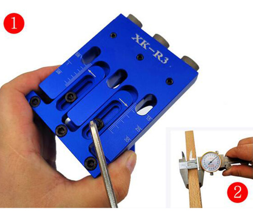 Guía De Perforación En Ángulo Para Carpintería Azul