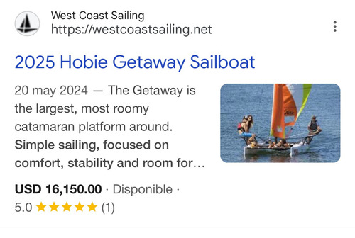 Hobie Catamaran Getaway