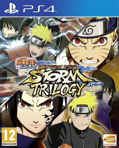 Naruto Shippuden Ultimate Ninja Storm Trilogy Fisico Ps4
