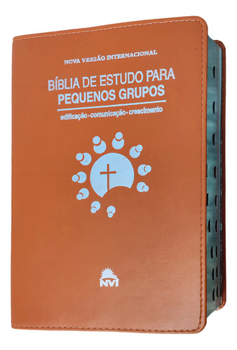 Bíblia De Estudo Para Pequenos Grupos: Capa Luxo Com Indice Lateral, De Nova Versão Internacional., Vol. Único. Editorial Editora Palavra,