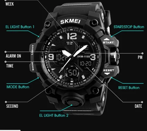 Reloj skmei 1155b clearance