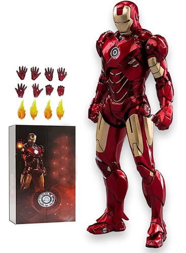 Figura De Acción Marvel Avengers Ironman Mk4 De 7 Pulgadas