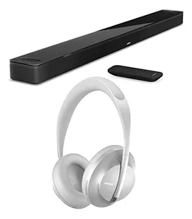 Bose Smart Soundbar 900, Auriculares Negros 700, Auriculares