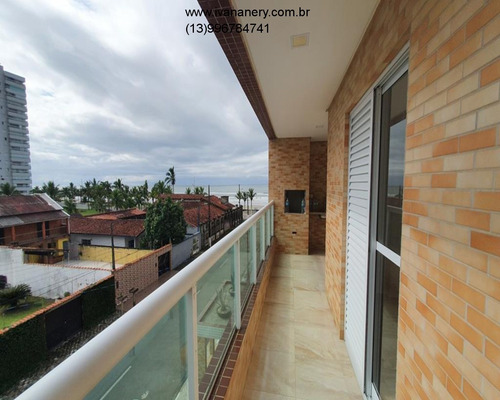 Imagem 3 de 30 de Lindo Apartamento Novo, 2 Quartos, Varanda Gourmet, Prédio Com Lazer, Mongaguá - Ap00245 - 70809345