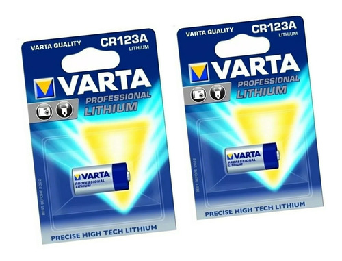 2 Pilas Cr-123a Varta 3v Lithium 