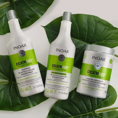 Kit Inoar Cicatrifios Shampoo 1l + Condicionador 1l