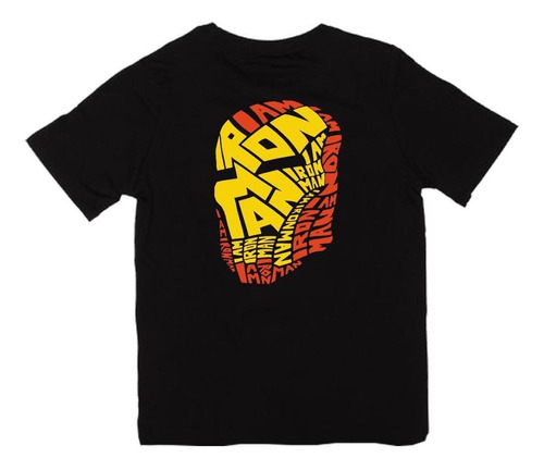 Remeras Infantiles Iron Man Stark Marvel |de Hoy No Pasa|13v