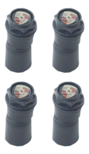Kit Capa Para Valvula Pino Bico Preto Porshe