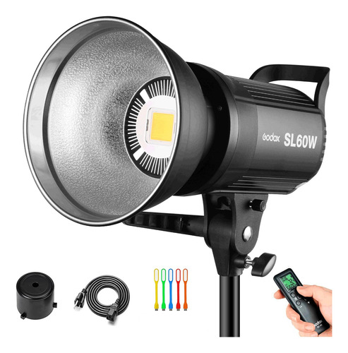 Godox Luz Video Led Color Blanco Salida Continua Soporte Al