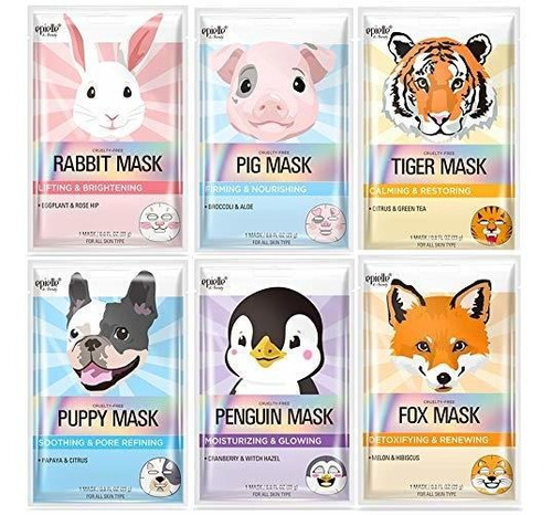 Mascarillas - Epielle Character Sheet Masks | Animal Spa Mas
